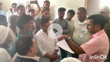 पोरसा: सब्जी विक्रेताओं ने ठेकेदार पर लगाया अवैध वसूली का आरोप, एसडीएम से कार्यालय में की शिकायत