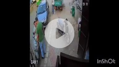 અમદાવાદ શહેર: વાડજમાં જાહેરમાં યુવકને છરી બતાવી લૂંટી લેવાયો, CCTV આવ્યા સામે