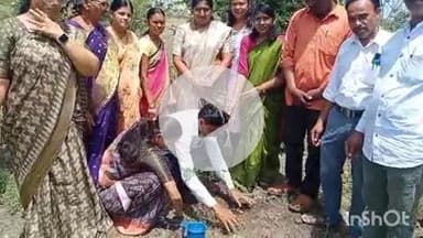 समुद्रपूर: वाॅड क्रमांक १४ येथील मुक्ताबाई कन्या विद्यालया भाजपाच्या वतीने वृक्षारोपण करून जागतिक पर्यावरण दिवस साजरा