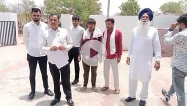 चूरू: दो अंधे भाइयों ने एसपी को न्याय की गुहार लगाई, एसपी कार्यालय में सौंपा ज्ञापन