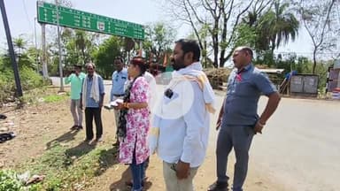 बीना: कुरवाई रोड स्थित श्मशान घाट का विधायक ने किया निरीक्षण, श्मशान घाट का जल्द होगा निर्माण