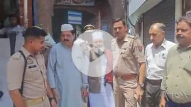 फिरोज़ाबाद: जामा मस्जिद में पुलिस की कड़ी सुरक्षा के बीच जुमे की नमाज अता की गई