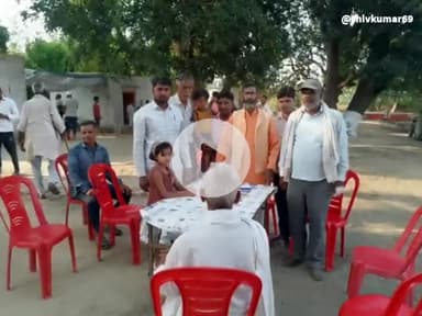 किसान नेता देवस्वरूप पटेल के ज्येष्ठ भ्राता छत्रपाल ने किसानों को दी जैविक खेती करने की जानकारी। भंडारे के बाद हुआ आयोजन