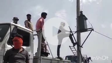 पोरसा: रुद का पुरा में अवैध रूप से रखे ट्रांसफार्मर उतारे गए, विद्युत विभाग की सख्त कार्रवाई