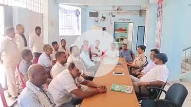 सरमेरा: सरमेरा थाना में बकरीद को लेकर शांति समिति की बैठक की गई आयोजित