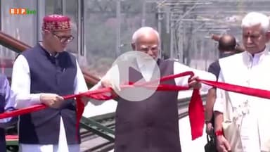 दुनियां के सबसे ऊंची रेलवे ब्रिज चिनाब नदी जम्मू कश्मीर में बनाकर उद्घाटन किया PM मोदी #modi जी ने #chinabridge #news