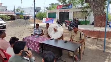 खालवा: बकरीद त्यौहार को लेकर खालवा में शांति समिति की बैठक आयोजित