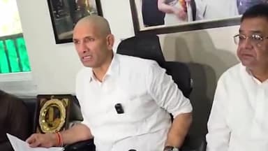 हुज़ूर: बच्चों का गला घोंट रही है सरकार : पुलिस आरक्षक भर्ती घोटाले पर PCC चीफ़ जीतू पटवारी