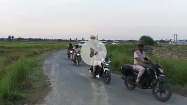 जनता बाजार थाना द्वारा बकरीद पर्व को लेकर पुलिस प्रशासन का विभिन्न क्षेत्रो का फ्लैग मार्च