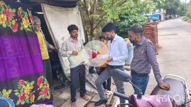 धार: साथी अभियान के तहत बच्चों के आधार कार्ड बनवाने के लिए सर्वे, धार में हुआ निरीक्षण