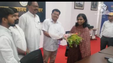 अडकी: विधायक प्रतिनिधि अड़की ने समाहरणालय में नवनियुक्त उपायुक्त से की मुलाकात