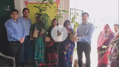 देवसर: पर्यावरण संरक्षण की दिशा में हिंडालको CSR की अनोखी पहल: मझिगँवा के आदिवासियों को मिले उन्नत किस्म के आम के पौधे