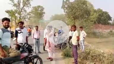 सीतापुर: शांति नगर कॉलोनी के पास तेज रफ्तार डाला ने एक मोटरसाइकिल को मारी जोरदार टक्कर, पति-पत्नी दोनों घायल