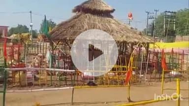 काराकाट: धवनी गांव में मां काली प्राण प्रतिष्ठा सह लक्ष्मीनारायण महायज्ञ की पूर्णाहुति पर पहुंचे जीयर स्वामी जी महाराज