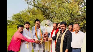 बलरामपुर: भाजपा बलरामपुर जिला प्रभारी राहुल राज रस्तोगी के नेतृत्व में सुशासन के 11वें वर्ष पर रानी तालाब पर लगाए गए 11 पौधे