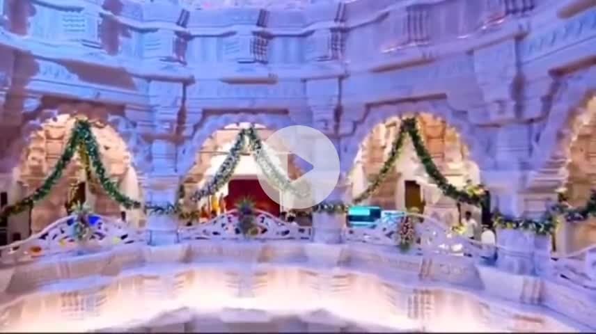 #ShriRamJanmbhoomi श्रीराम दरबार का भव्य दिव्य दर्शन #shriram #ShriRamMandir