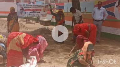 चूरू: नगरपालिका रतननगर द्वारा वन्दे गंगा जल संरक्षण जन अभियान के तहत खेल मैदान व वार्डों में करवाई गई साफ-सफाई