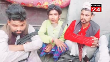 गजरौला: गजरौला ग्राम शहबाजपुर डोर में दिन के 12:00 बजे चोरी कर रहे थे कर रहे थे ग्रामीणों ने दबोचा