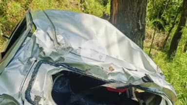 चिन्यालीसौड़: धरासू-महरगांव मोटर मार्ग पर एक वाहन दुर्घटनाग्रस्त हुआ