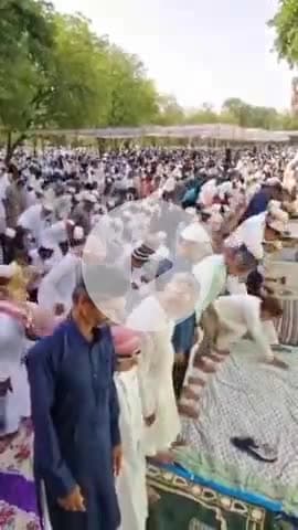 टोंक: बहीर ईदगाह में मौलवी मोहम्मद सईद साहब ने अदा कराई ईद-उल-अजहा की नमाज, देश में अमन-चैन की मांगी दुआ