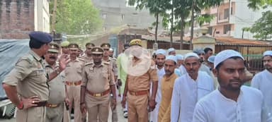 राजातालाब: रोहनिया और लोहता में कड़ी सुरक्षा के बीच अदा की गई ईद उल अजहा की नमाज़