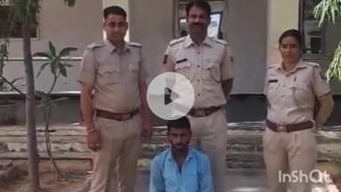 करेड़ा: करेड़ा पुलिस ने मंदिर में हुई चोरी का खुलासा कर एक अभियुक्त को किया गिरफ्तार, चांदी के छत्र बरामद