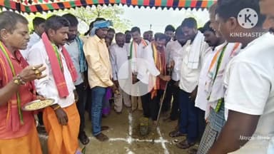 కేసముద్రం: ఇది నిజమైన ఇందిరమ్మ రాజ్యం ఇనుగుర్తిలో ఇందిరమ్మ ఇండ్ల పట్టాల పంపిణీ కార్యక్రమంలో  ఎమ్మెల్యే మురళి నాయక్