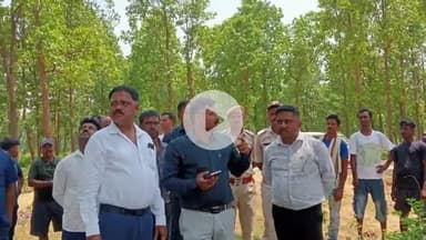 पीरटांड: कठवारा बायो पार्क के निरीक्षण में मंत्री सुदिव्य कुमार और डीएफओ मनीष तिवारी का वन अधिकारियों ने किया स्वागत