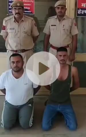 पचपदरा: जिले की समदड़ी पुलिस ने ऑपरेशन शिकंजा के तहत कार्रवाई करते हुए अवैध बजरी खनन में शामिल 2 बजरी माफिया को किया गिरफ्तार