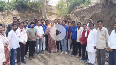 बीना: ग्राम किर्रावदा में जल गंगा संवर्धन अभियान के तहत कार्यक्रम आयोजित, बड़ी संख्या में लोग उपस्थित