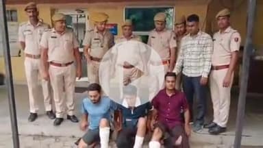 लाडपुरा: भीमगंजमंडी पुलिस ने रंगपुर पुलिया पर फायरिंग कर जानलेवा हमला करने वाले 3 इनामी शातिर बदमाशों को किया गिरफ्तार