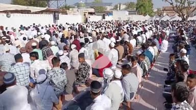 बीदासर: बीदासर में हर्षोल्लास के साथ मनाया गया ईद का त्यौहार