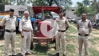 सिहावल: ग्राम टिमसी से अवैध रेत परिवहन करते एक ट्रैक्टर को पुलिस ने पकड़ा, कार्यवाही की गई