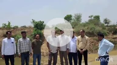 बारां: बारां जिले के पत्रकारों ने वंदे गंगा जल संरक्षण अभियान के तहत जिले के जल संरक्षण कार्यों का दौरा किया