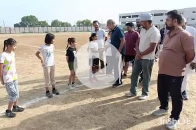 श्योपुर: पूर्व मंत्री रावत ने समर कैम्प का अवलोकन किया, बच्चों का हौसला बढ़ाया