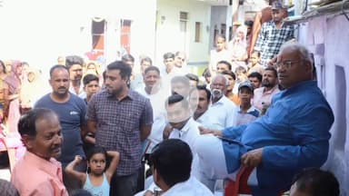 रामगंजमण्डी: खैराबाद में मोहल्ला बैठकों का आयोजन, शिक्षा मंत्री ने सीसी रोड निर्माण के लिए की ₹7 लाख की घोषणा