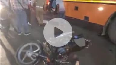 फिरोज़ाबाद: जैन चौराहे पर तेज रफ्तार थ्री व्हीलर टेम्पो ने बाइक सवार दो लोगों को रौंदा