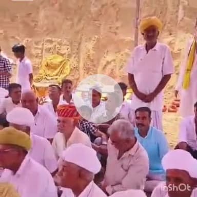 आहोर: खेतेश्वर दाता मंदिर का साथू गांव में शिलान्यास किया गया