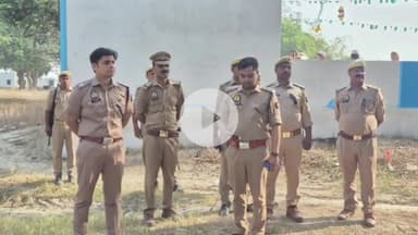 मछलीशहर: मछलीशहर में बकरीद के अवसर पर शांति और कानून व्यवस्था सुनिश्चित करने के लिए पुलिस का भ्रमण