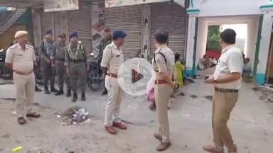 लखीसराय: लखीसराय में बकरीद को लेकर शहर में सुरक्षा की गई चाक-चौबंद