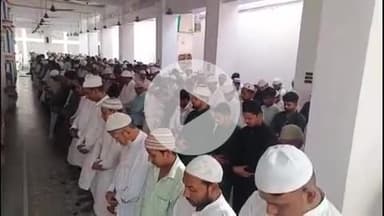 सिलाव: सिलाव की विभिन्न मस्जिदों में बक़रीद की नमाज़ अदा की गई, सुरक्षा के पुख्ता इंतजाम