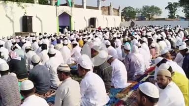 चान्हो: चानहो में ईद-उल-अजहा की नमाज़ हर्षोल्लास के साथ अदा की गई