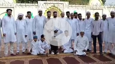 बल्दीराय: मोहम्मदपुर, इब्राहिमपुर में बकरीद के त्यौहार पर नमाजियों ने ईदगाह में इकट्ठा होकर अदा की बकरीद की नमाज