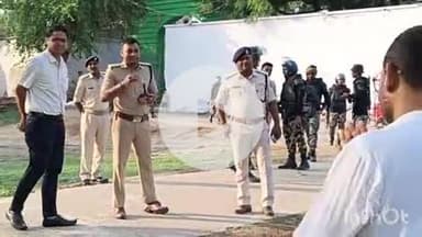 भभुआ: भभुआ शहर में बकरीद पर्व के दौरान 18 स्थानों पर मजिस्ट्रेट के साथ पुलिस बल की तैनाती की गई