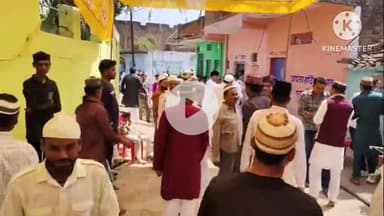 बटियागढ़: फुटेराकला में धूमधाम से ईद मनाई गई, लोगों ने एक दूसरे को बधाई दी