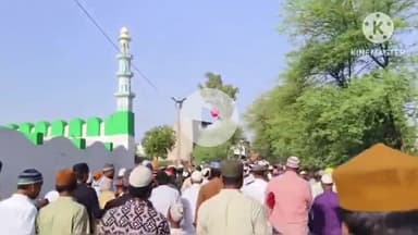 छीपाबड़ोद: छीपाबड़ौद की ईदगाह पर हर्षोल्लास के साथ मनाया गया ईद-उल-अजहा का पर्व, मुस्लिम बंधुओं ने एक-दूसरे को दी मुबारकबाद