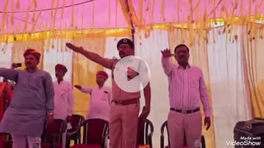 जालौर: जोधपुर रेंज के आईजी ने जालौर के बिशनगढ़ में ऑपरेशन नशा विहान के तहत लोगों को दिलाई शपथ