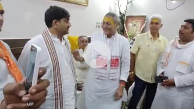 मथुरा: वृन्दावन: बांके बिहारी कॉरिडोर विवाद पर केबिनेट मंत्री चौधरी लक्ष्मीनारायण ने सेवायतों से कहा, सभी के हित साधेंगे