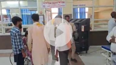 फिरोज़ाबाद: बम्बा चौराहे के पास बाइक सवार को बचाने के प्रयास में टेम्पो ट्रक से टकराया, 3 लोग घायल