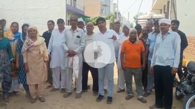 सोनीपत: अघोषित बिजली कटौती से परेशान मयूर विहार के निवासियों ने किया प्रदर्शन#jansamsya